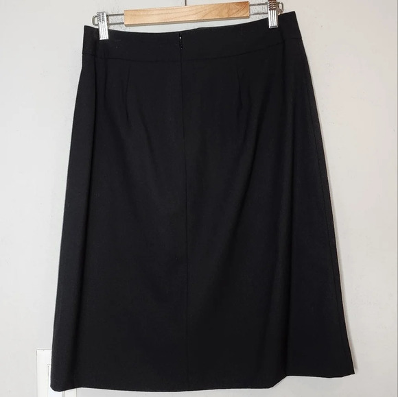 NWT Banana Republic Wool Black Skirt. Women's size 8 Tall. - Picture 14 of 14